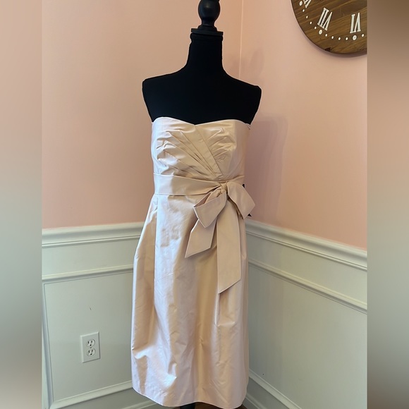 Ann Taylor 100% Silk Formal Dress - Sz 12 - Picture 2 of 5